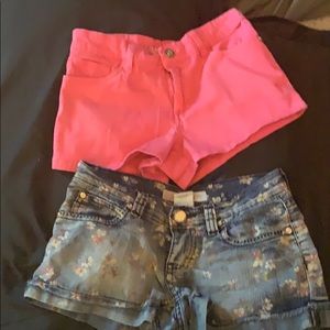 Little girls shorts (bundle)